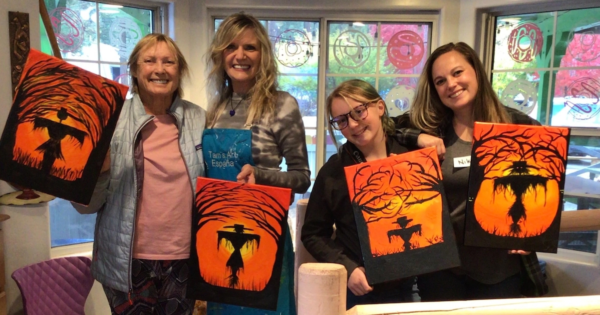 Paint Party Orange County | Mobile Paint and Sip | Paint and Sip SoCal